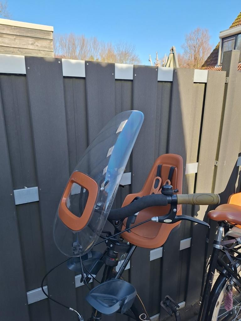 Bobike voorstoeltje fiets 9 maanden tot 3 jaar, Ophalen, Gebruikt