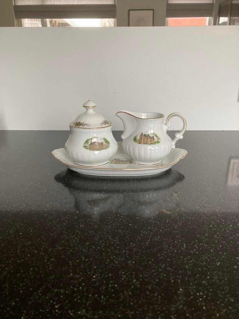Vintage Bavaria Porzellan Röslau Roomstelletje, Antiek en Kunst, Ophalen of Verzenden