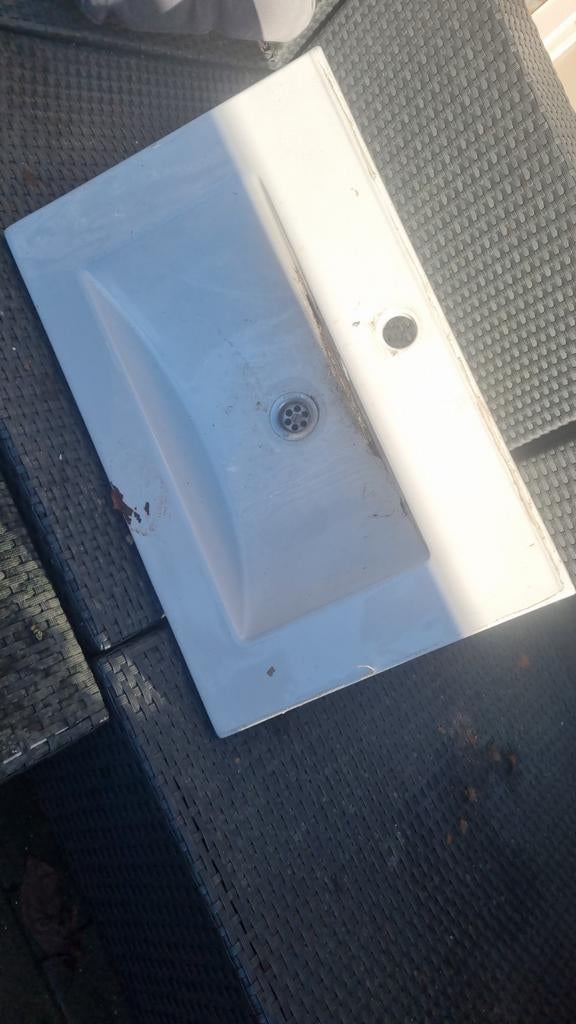 Wastafel (inbouw), Ophalen, Gebruikt, 50 tot 100 cm, Minder dan 100 cm