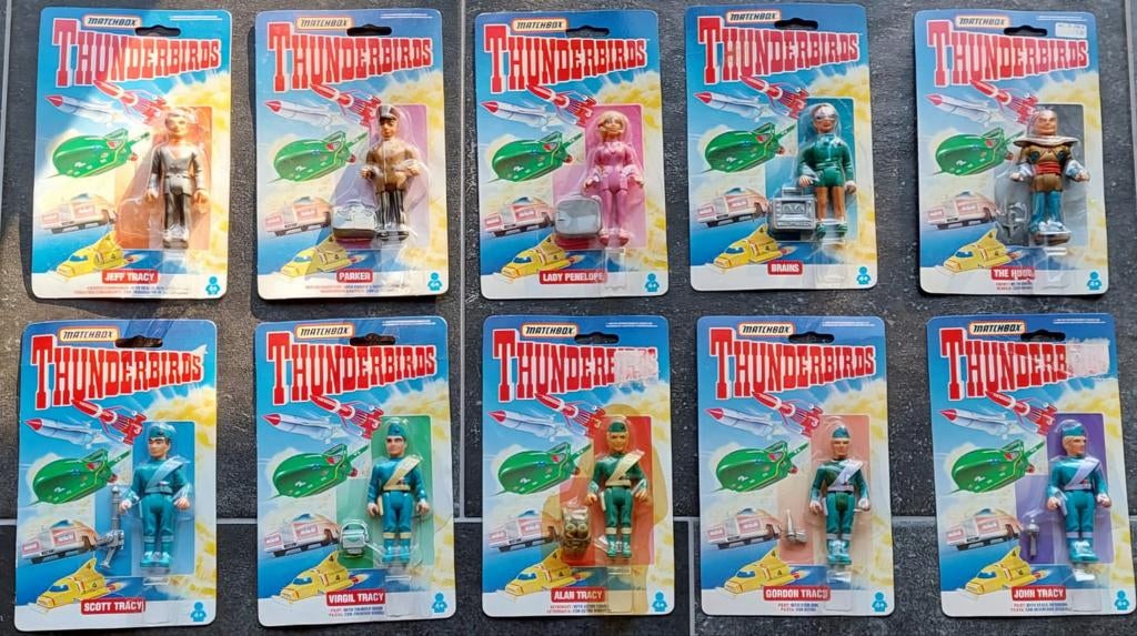 Thunderbirds Matchbox (9 stuks over), Verzamelen, Ophalen of Verzenden, Nieuw