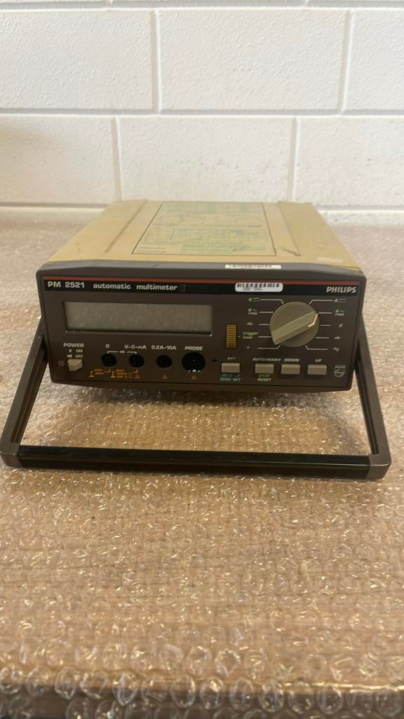 PHILIPS PM2521 automatic multimeter 600-7046, Ophalen of Verzenden, Gebruikt
