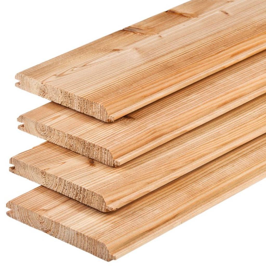 Douglas vellingplanken 18 cm., Vuren plafondplanken 16,5 cm, Minder dan 25 mm, Nieuw, Ophalen of Verzenden, Plank
