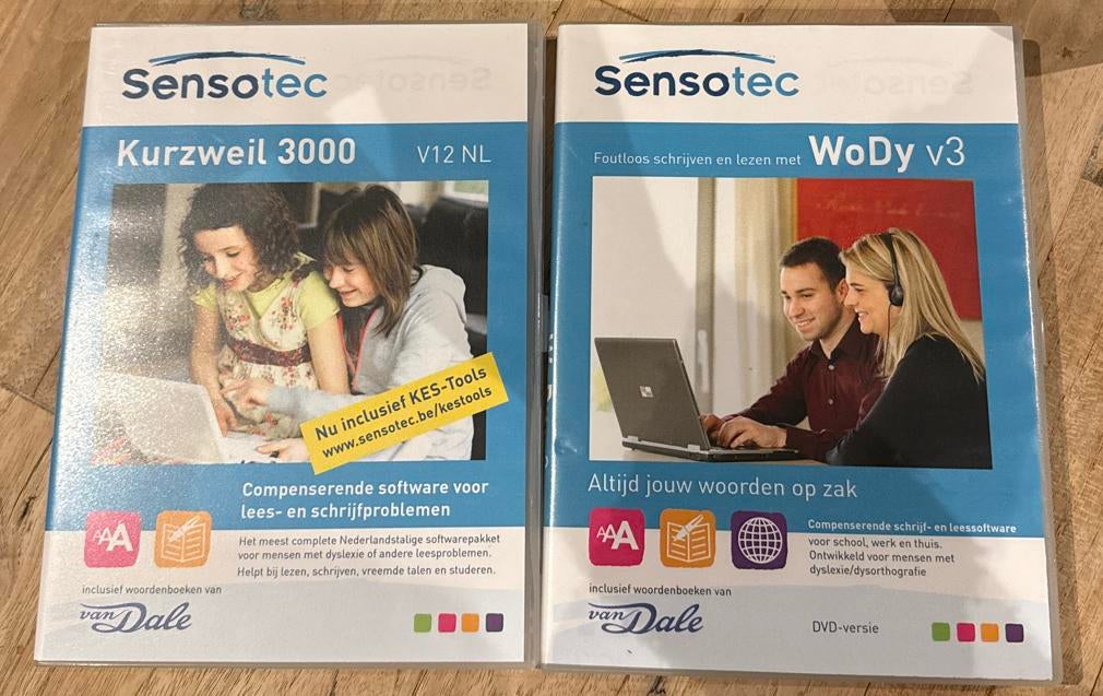 Sensotec Kurzweil 3000 V12 en WoDy V3, Ophalen