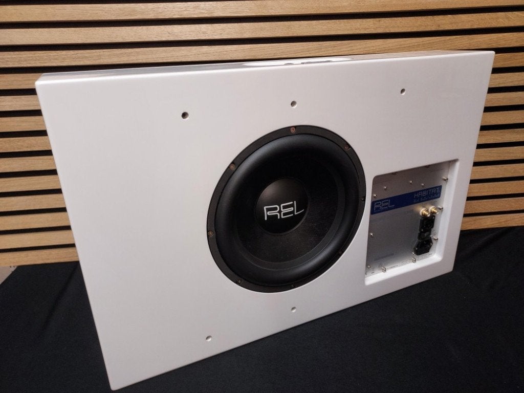 High End REL Habitat1 Active Sub + Wireless Transmitter, Inclusief kabels, Subwoofer, Zo goed als nieuw, Ophalen