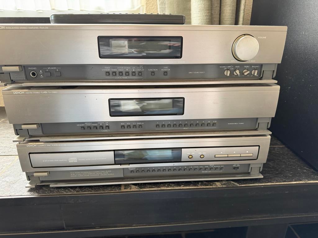 Denon Stereo Toren met optionele Bose speakers, Audio, Tv en Foto, Stereo-sets, Ophalen, Gebruikt, Denon, Losse componenten