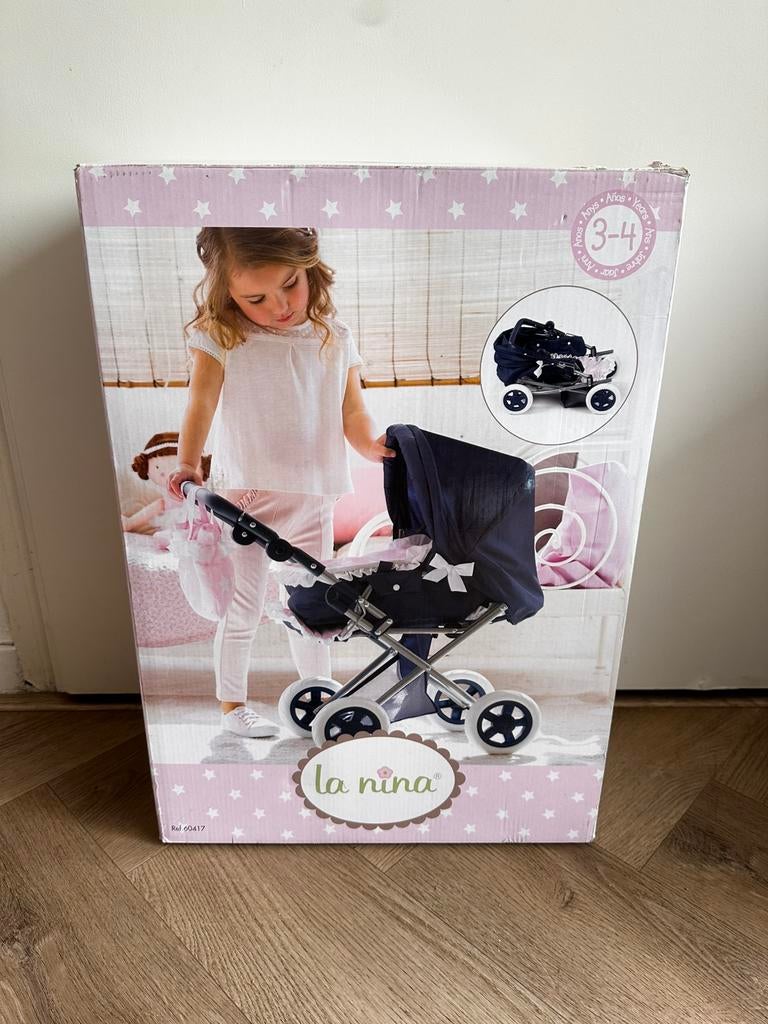 La Nina poppenwagen, Kinderen en Baby's, Speelgoed | Poppen, Ophalen of Verzenden, Nieuw, Overige typen