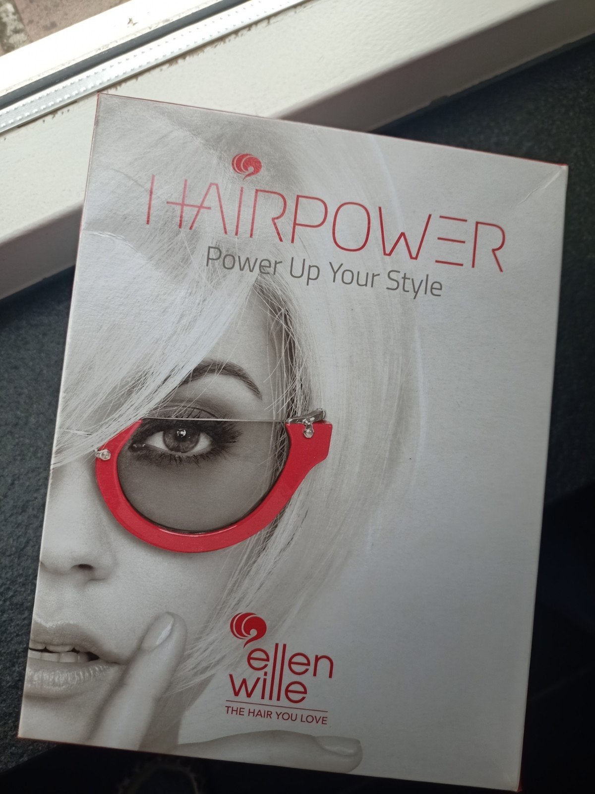 Dames Haarwerk / Pruik  Ellen Wille Hairpower luxe grijze mi, Ophalen of Verzenden, Pruik of Haarverlenging