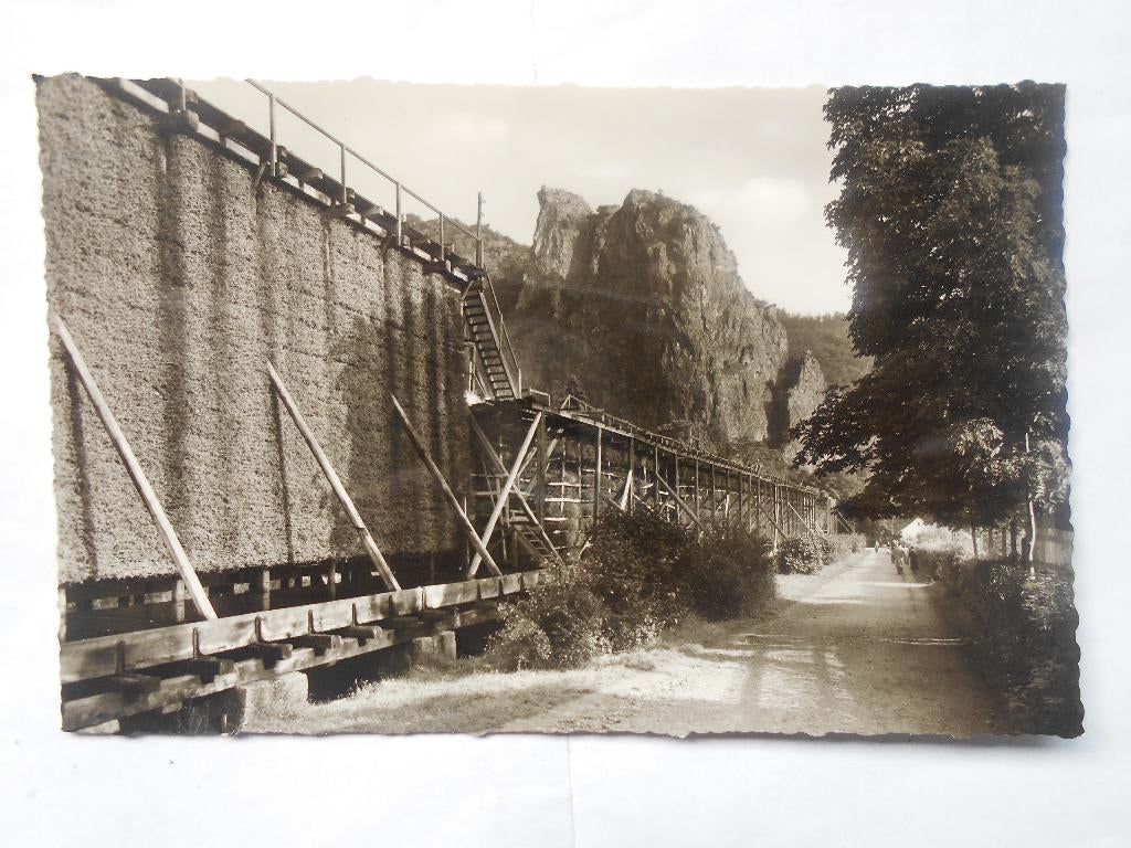 Bad Munster am Stein zoutziederij Rheingravenstein in 1955, Ophalen of Verzenden, 1940 tot 1960, Ongelopen, Duitsland