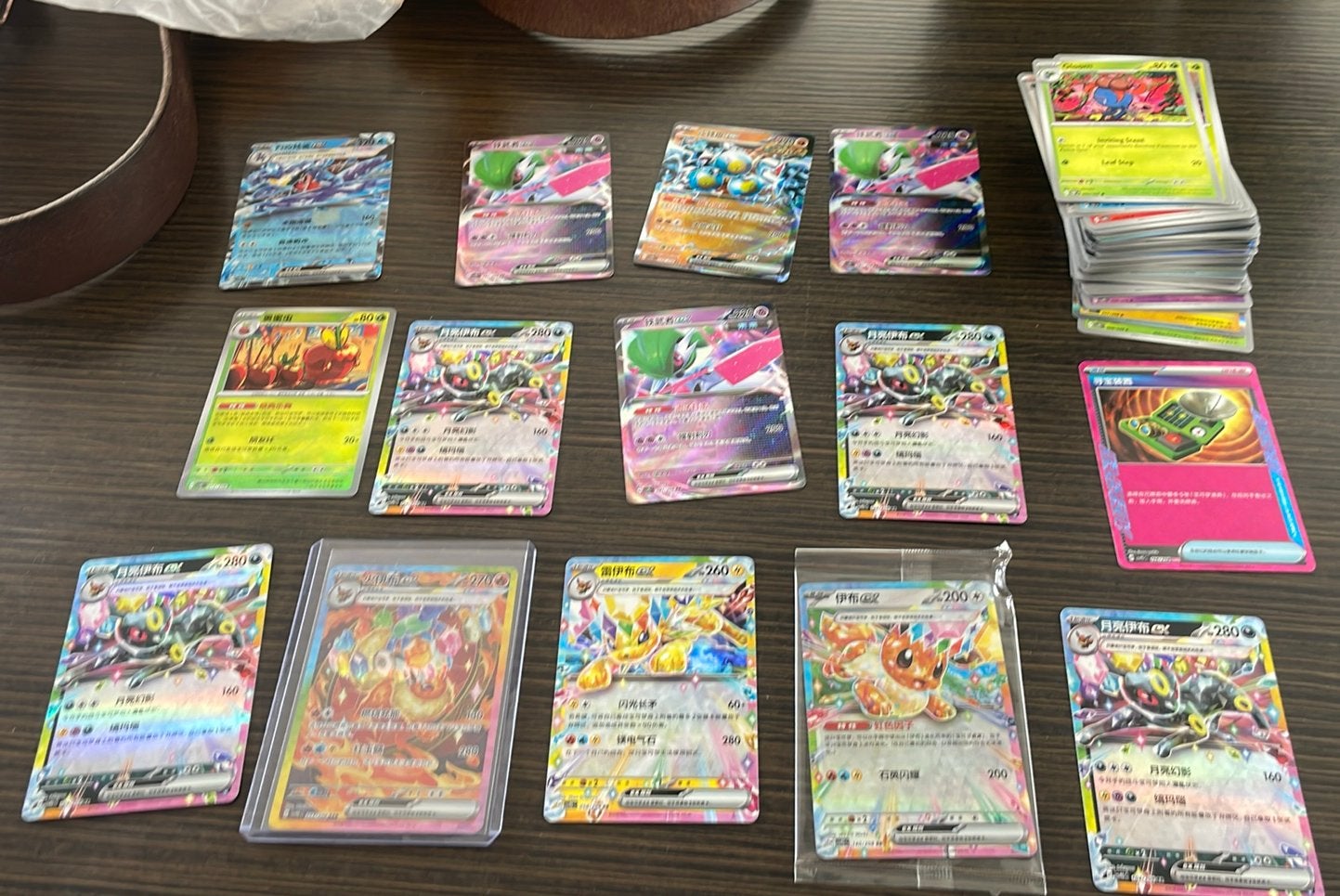 Flareon special illustration rara + EX cards, Ophalen of Verzenden, Zo goed als nieuw, Meerdere kaarten
