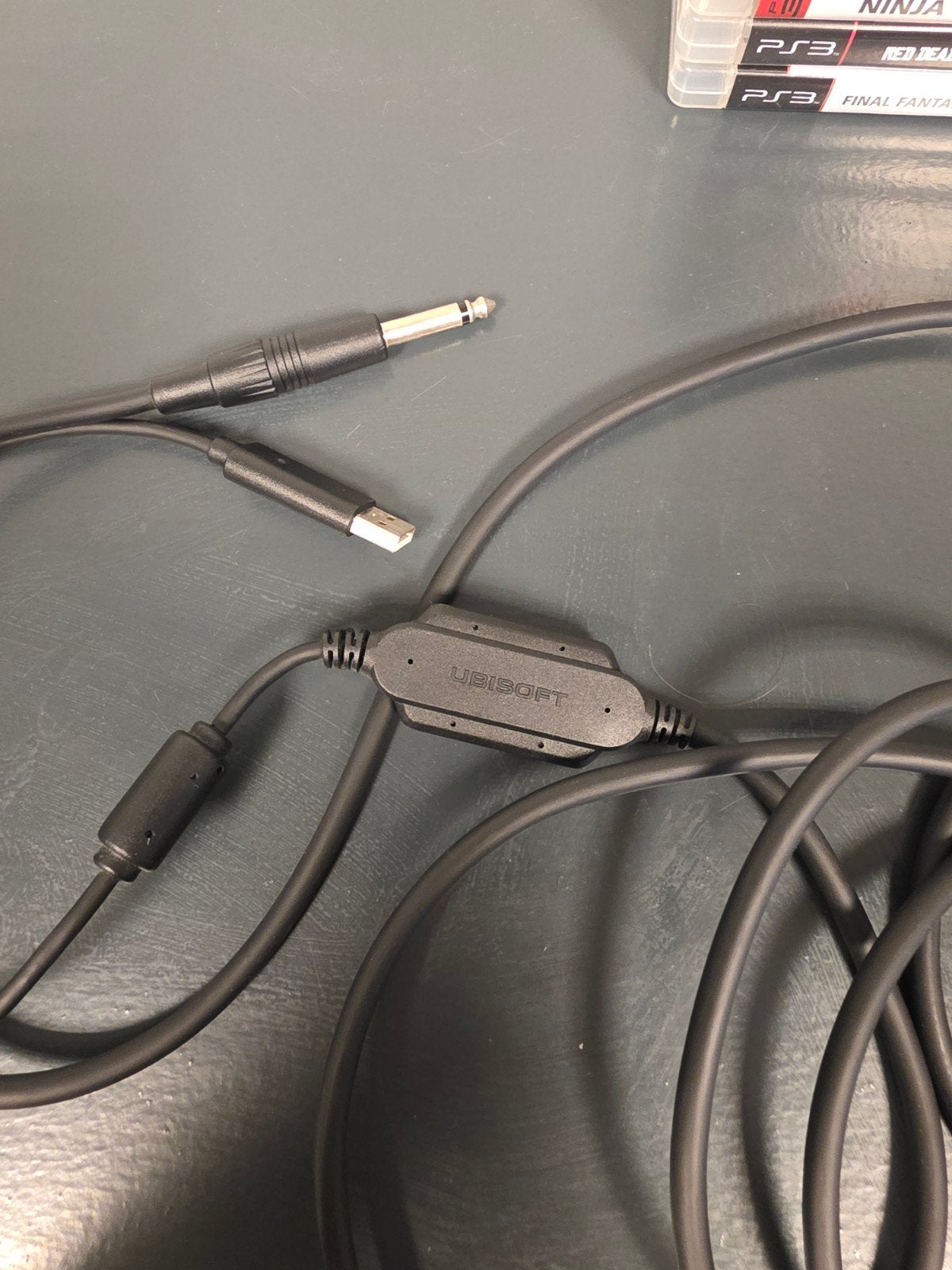 Ubisoft Rocksmith Jack to USB kabel, Ophalen, Zo goed als nieuw, Minder dan 50 watt