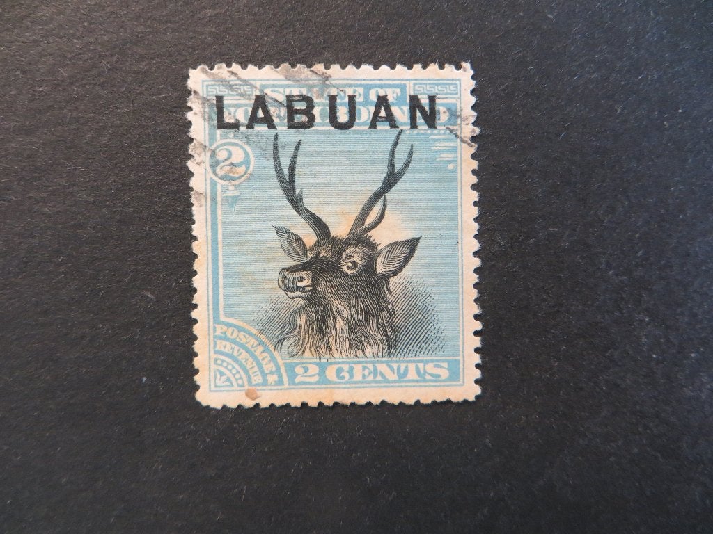 A05386: Labuan  2 c, Ophalen of Verzenden, Oost-Azië