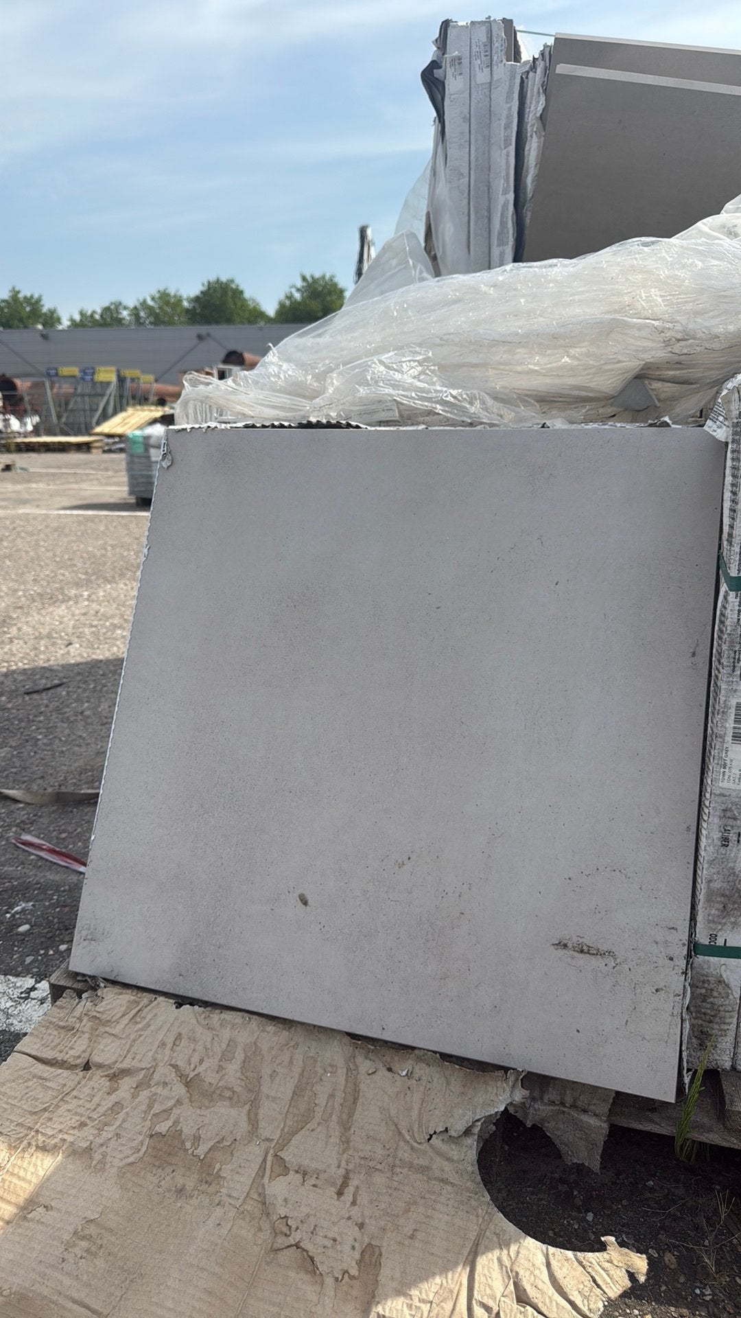 Keramische Tuintegel goedkoop 19.44 m2, Tuin en Terras, Ophalen, Zo goed als nieuw
