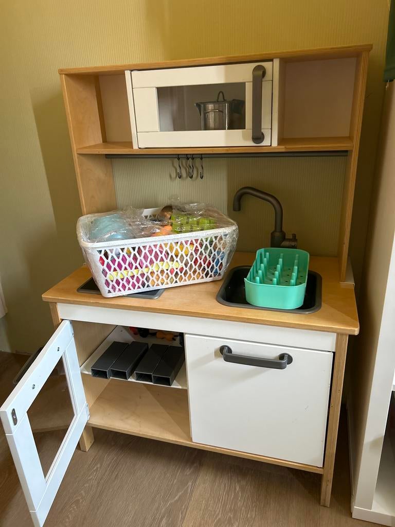 IKEA kinderkeuken met accessoires, Ophalen, Gebruikt, Hout, Speelkeuken