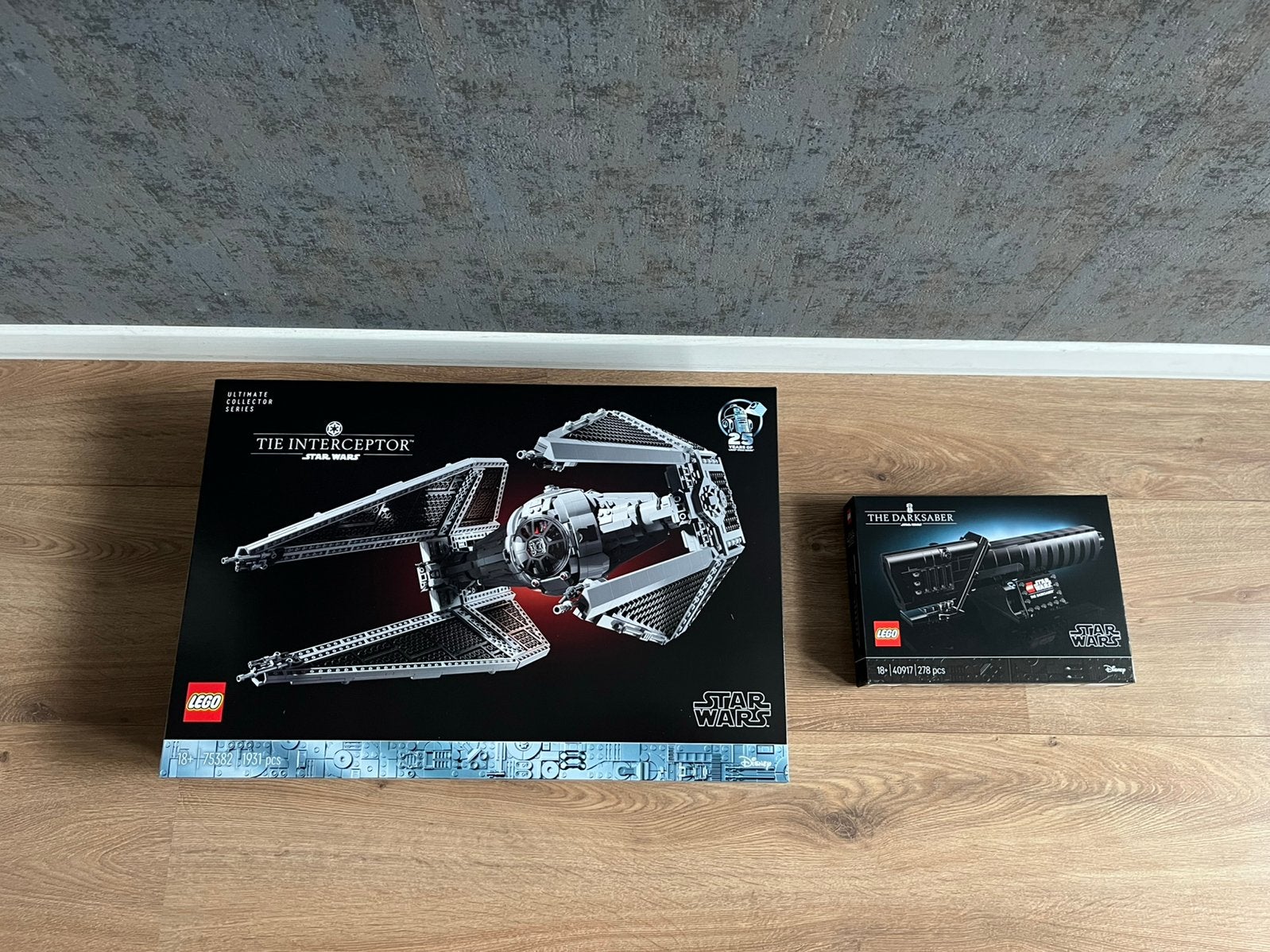 Lego 75382 + 40917 Star Wars Tie Interceptor /The Darksaber, Ophalen, Star Wars, Lego, Nieuw