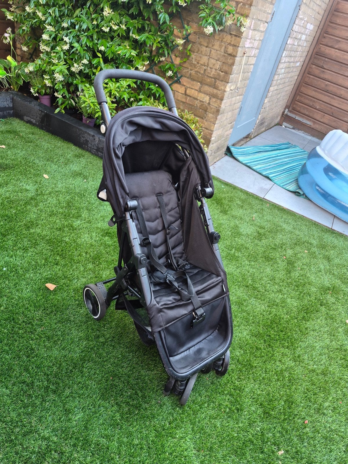 Buggy compacte en opvouwbare kinderwagen - Zwart, Kinderen en Baby's, Buggy's, Ophalen of Verzenden