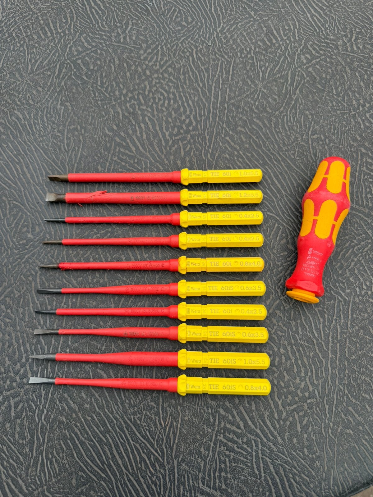 Wera Kraftform Kompakt VDE wisselklingenset, Ophalen of Verzenden, Gebruikt, Schroevendraaier, Overige merken