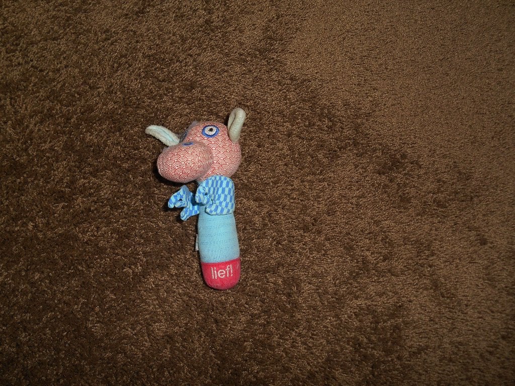 LIEF Hondje Rammelaar Bijna gratis, Ophalen of Verzenden, Nieuw, Rammelaar, Met geluid