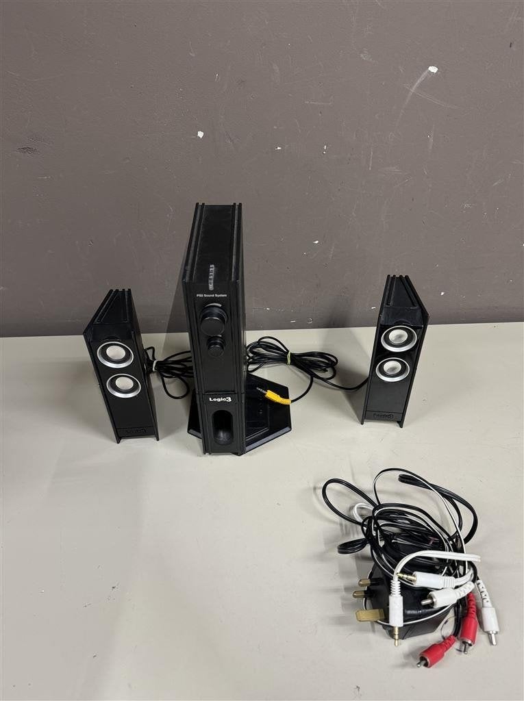 PS2 Logic 3 SP 307 Sound System Speakers & Subwoofer, Ophalen of Verzenden, Zo goed als nieuw, Controller