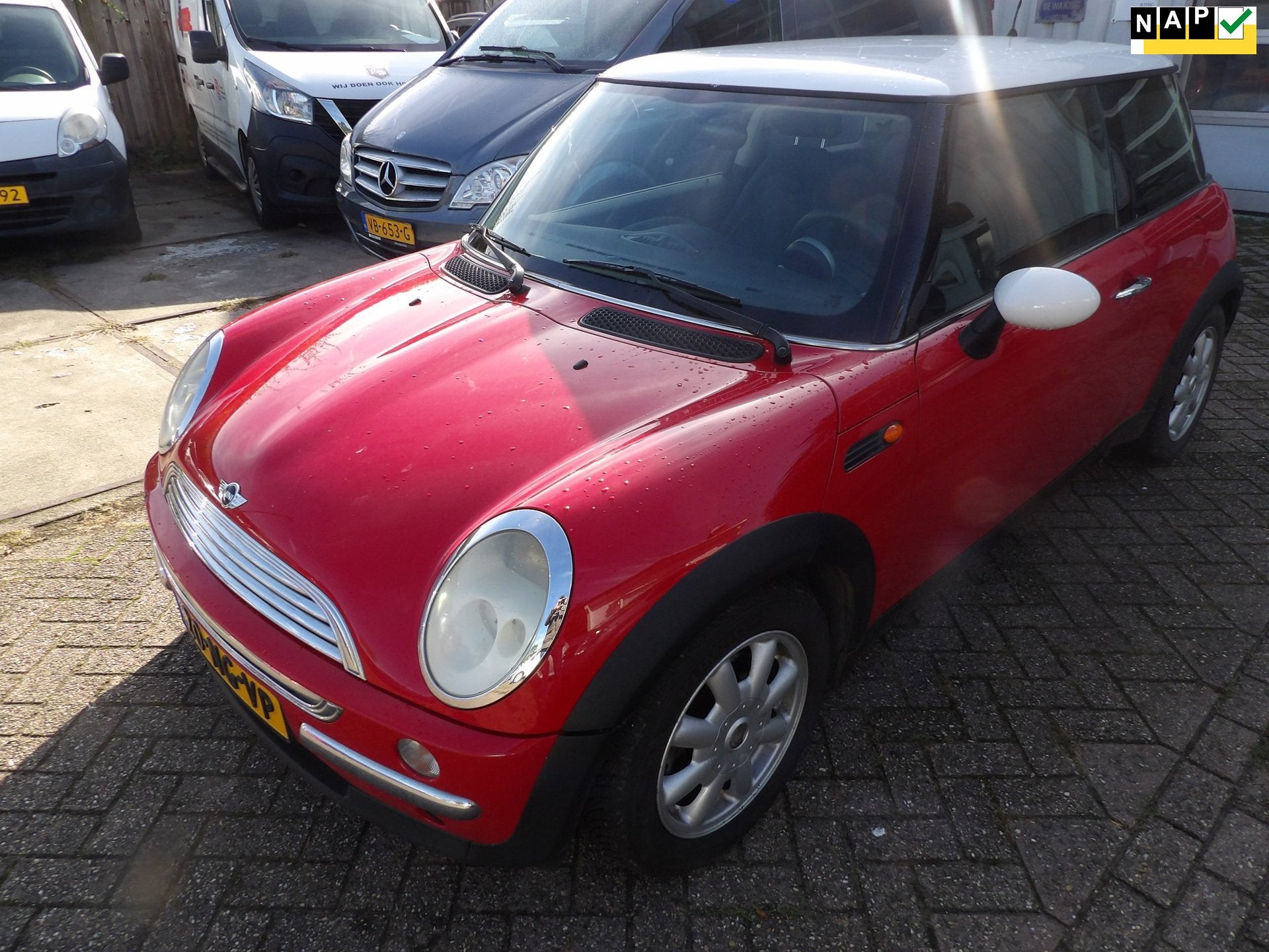 Mini 3-Deurs 1.6 Cooper Pepper airco, Voorwielaandrijving, 15 km/l, Gebruikt, 4 cilinders