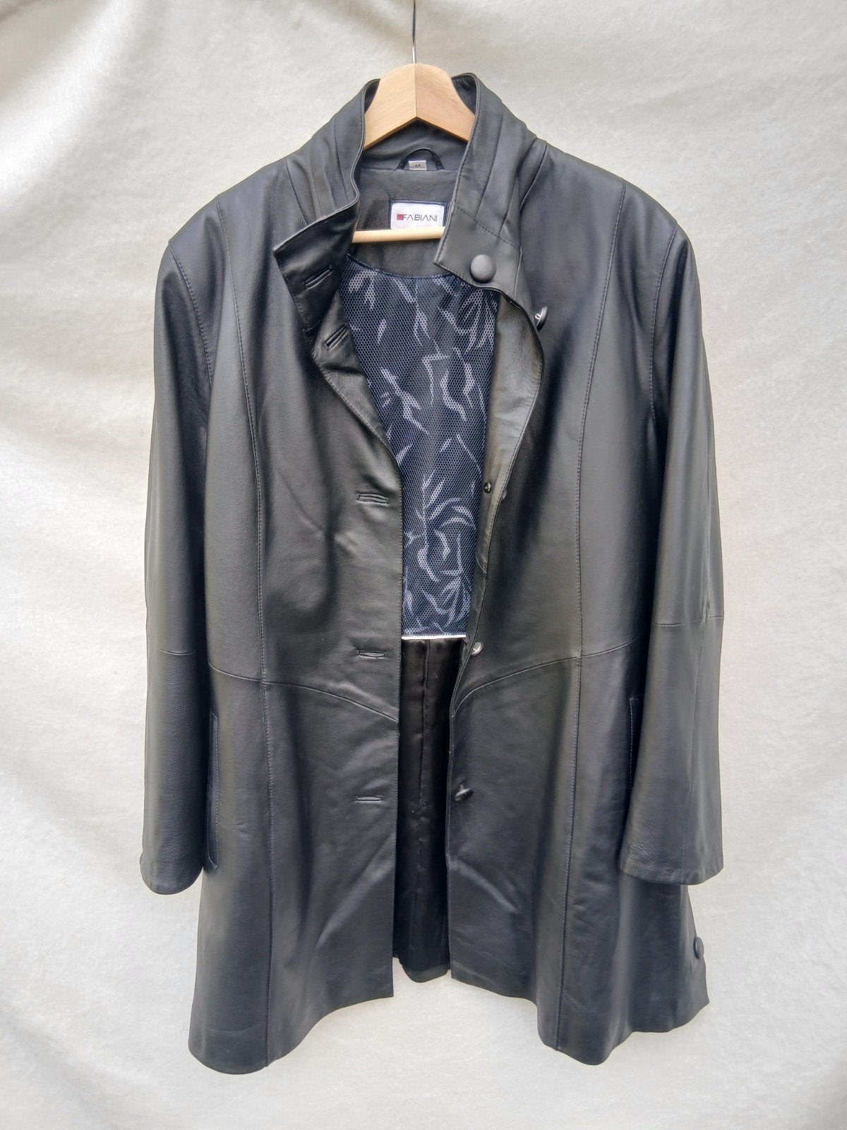 Lederen jas, Ophalen of Verzenden, Maat 46/48 (XL) of groter, Zwart