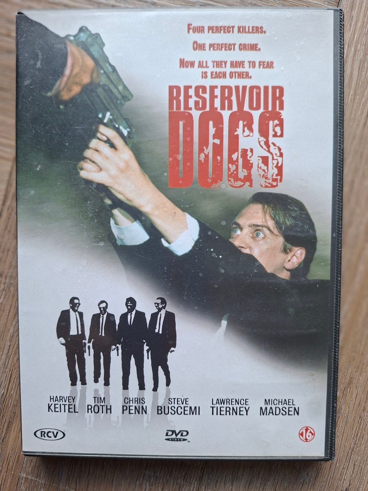 Reservoir Dogs DVD - Quentin Tarantino's Meesterwerk, Maffia en Misdaad, Engels, Vanaf 16 jaar, Nederlands
