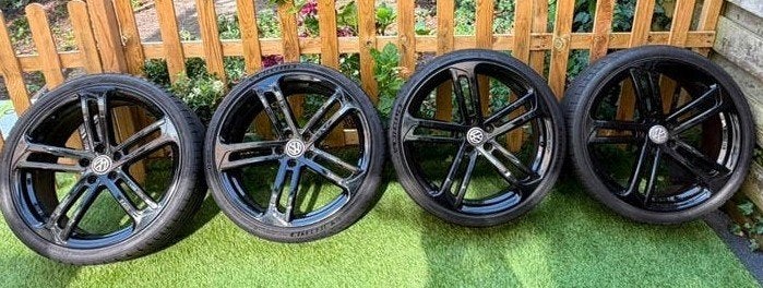 Originele VW 20" Velgen met Michelin & Hankook, Ophalen, 245 mm, Banden en Velgen, Nieuw
