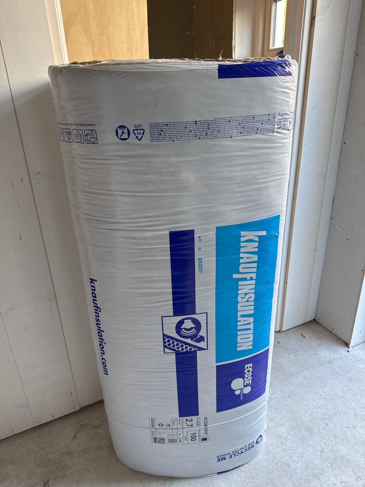 10 pakken Knauf Acoustifit 100mm isolatie - Nieuw, Ophalen, Nieuw, 15 m² of meer, Muurisolatie