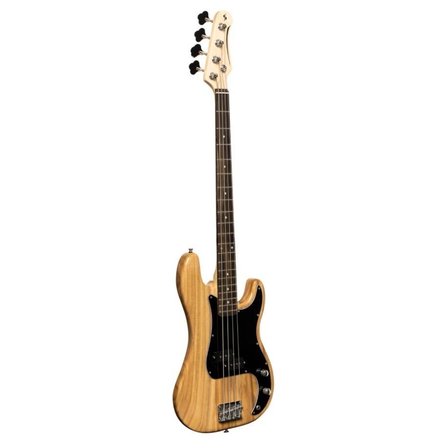 Stagg SBP-30 NAT - Precision Basgitaar NIEUW, Elektrisch, Stagg, Nieuw, Info@staggmusic.com