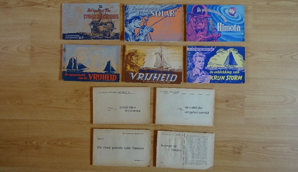 Kapitein Rob boekjes, 10 stuks, Boeken, Stripboeken, Gelezen, Meerdere stripboeken, Ophalen of Verzenden