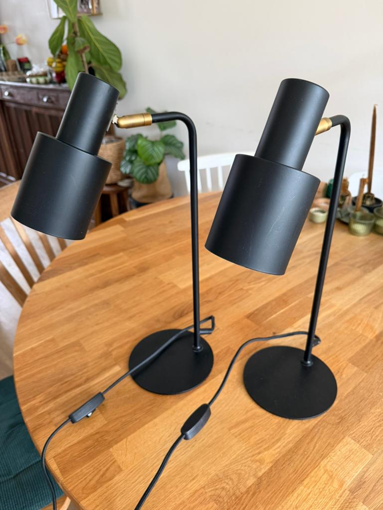 2 stuks bureaulamp Nordin Karwei (prijs per stuk), Ophalen of Verzenden, Minder dan 50 cm