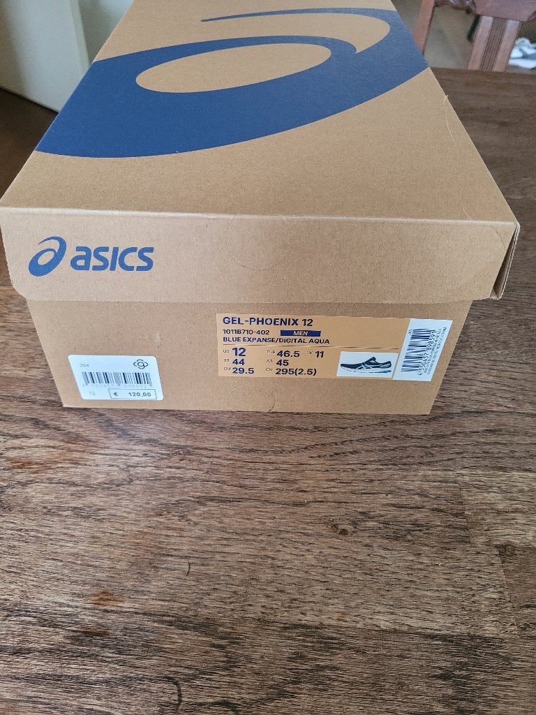 Heren hardloopschoenen Asics, Blauw, Sportschoenen, Nieuw, Ophalen of Verzenden