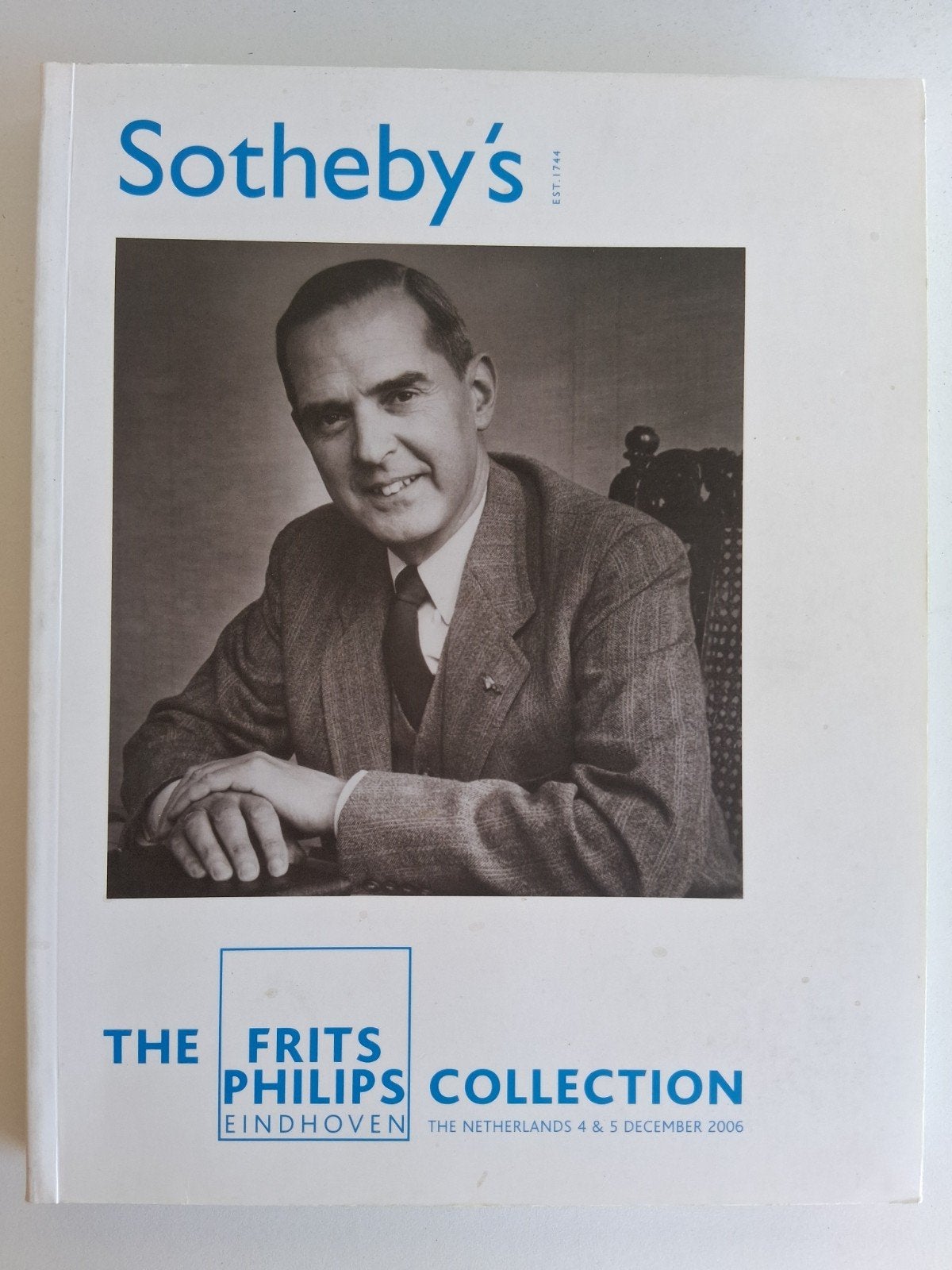 Veilingcatalogus Frits Philips Collectie Sotheby's, Verzenden, Gelezen, Sotheby's, Catalogus