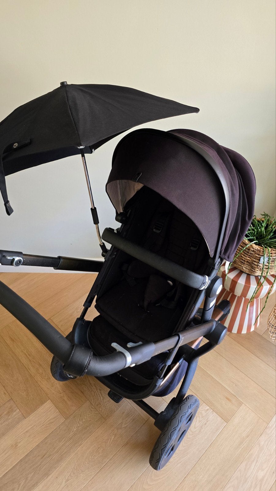 Joolz Day 3 Complete Kinderwagen – Zwart –, Gebruikt, Combiwagen, Met reiswieg, Ophalen
