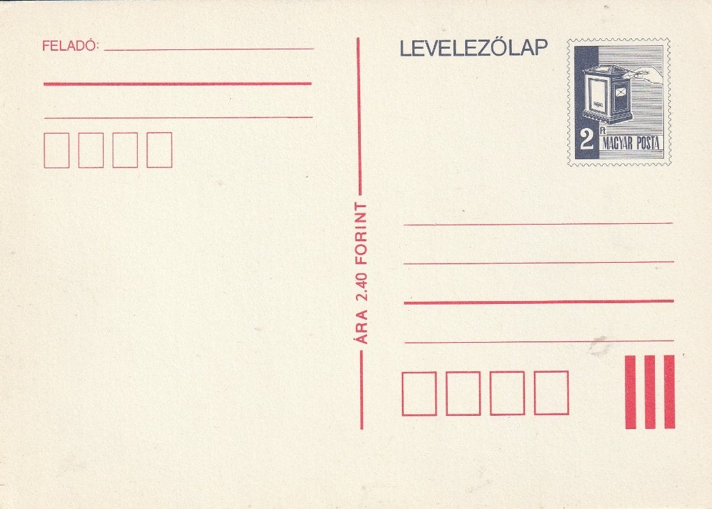 Briefkaart uit Hongarije, Ophalen of Verzenden, 1960 tot 1980, Ongelopen, Overig Europa