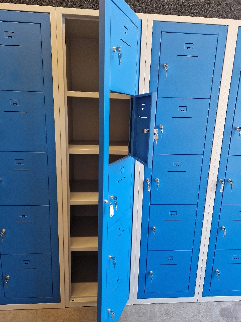 ALRECU Locker met 5 kluisjes (nieuw), Ophalen, Info@alrecu.nl, Nieuw, Industrieel