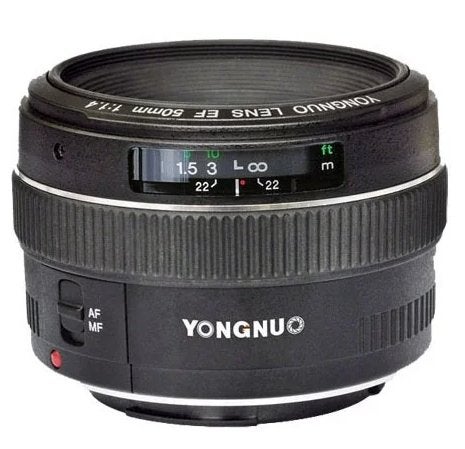 Yongnuo 50mm/F1.4 voor Canon camera's, Audio, Tv en Foto, Fotografie | Lenzen en Objectieven, Ophalen, Overige merken, Zo goed als nieuw