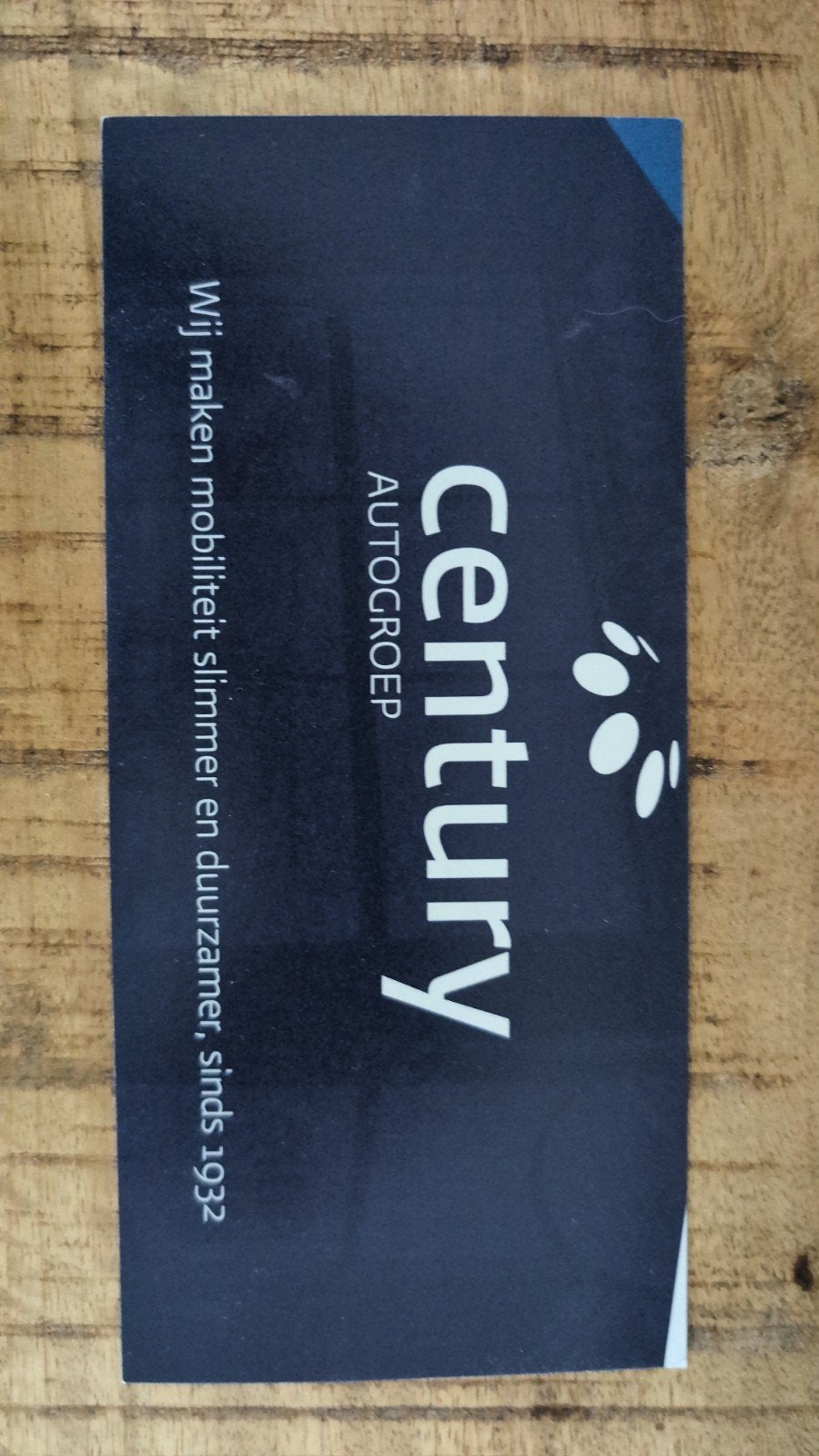 Century autogroep tegoedbon €250, Tickets en Kaartjes, Eén persoon, Cadeaubon