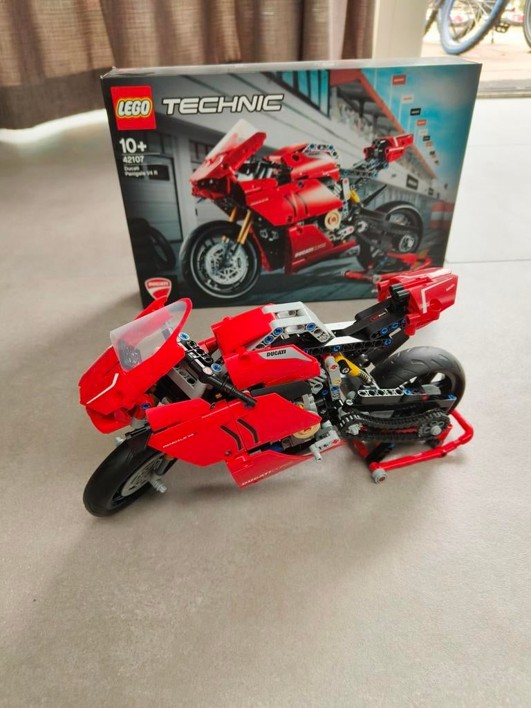 Lego 42107 Ducati Panigale V4 R, Ophalen of Verzenden, Zo goed als nieuw