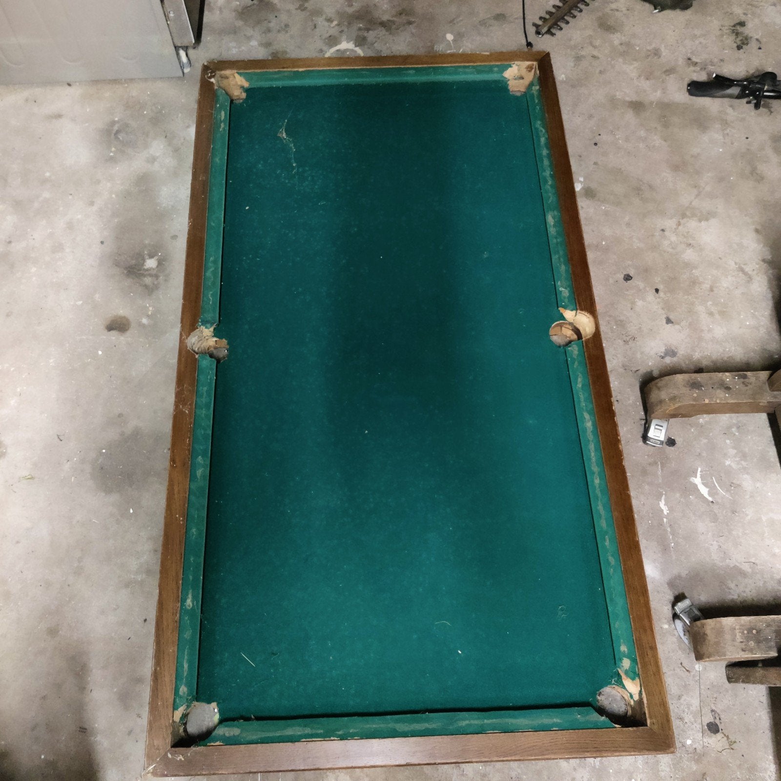 Pool/Biljart opknap project, Ophalen, Gebruikt, Pooltafel