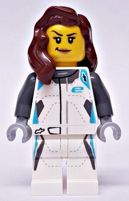 LEGO Speed Champions sc080 Jaguar I-PACE eTROPHY Driver, Lego, Nieuw, Minifiguur, Speed Champions