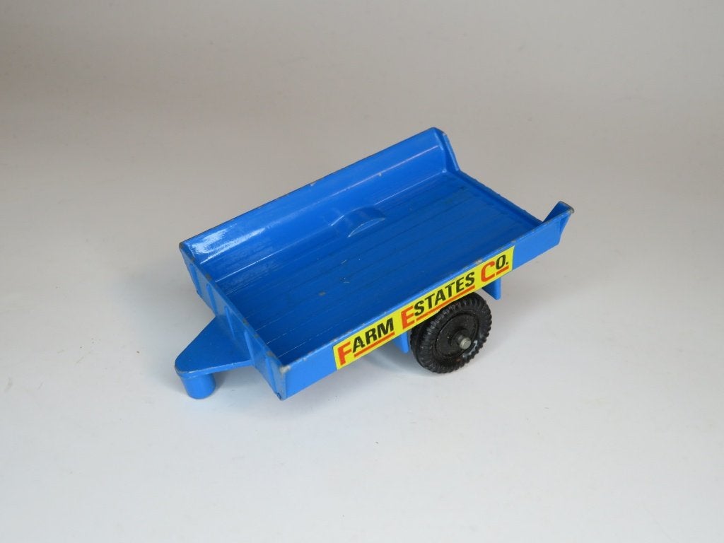 aanhangertje (Lone Star 1:32?), Hobby en Vrije tijd, Ophalen of Verzenden, Gebruikt, Tractor of Landbouw