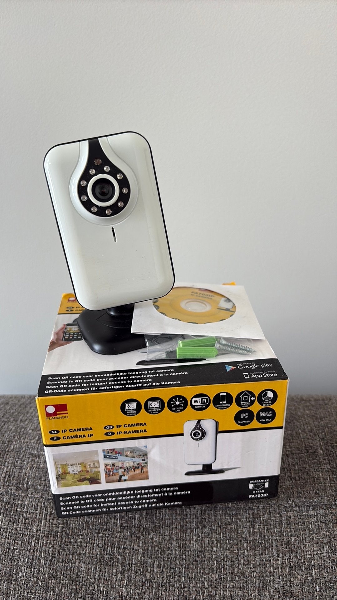 IP camera, Ophalen of Verzenden, Zo goed als nieuw