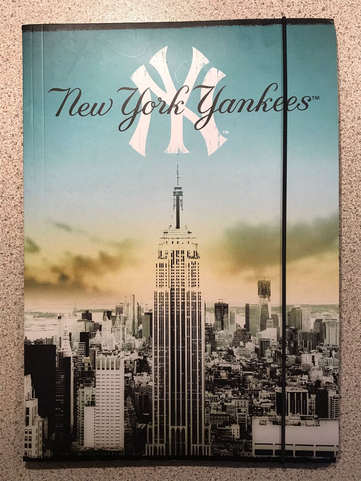 New York Yankees documentenmap, Ophalen of Verzenden, Nieuw, Honkbal, Overige typen