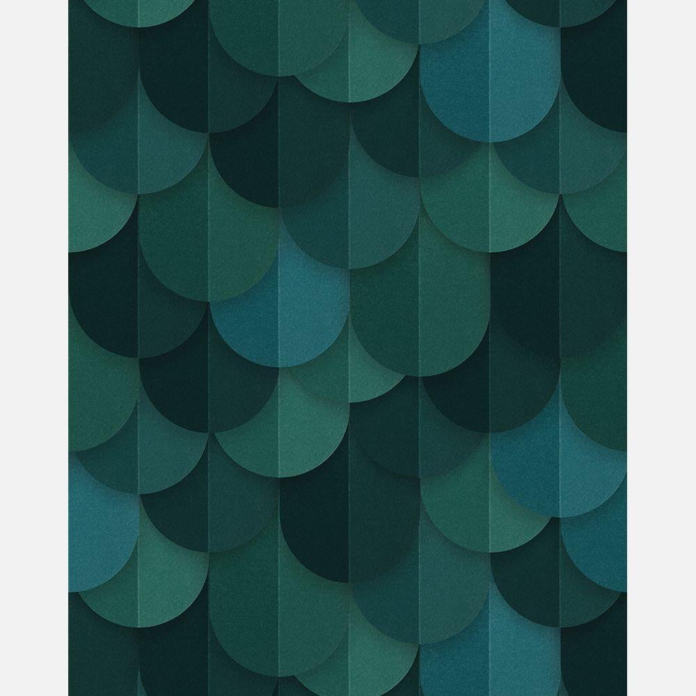 Kinderbehang Waterval Groen Studio Ditte, Mail@studioditte.nl, Baronielaan 252 4837 BH Breda, Nieuw, Studio Ditte