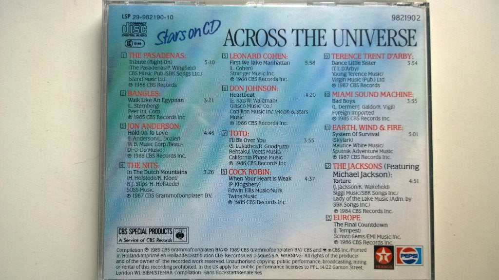 Stars Across The Universe, Ophalen of Verzenden, Zo goed als nieuw, Pop, Album
