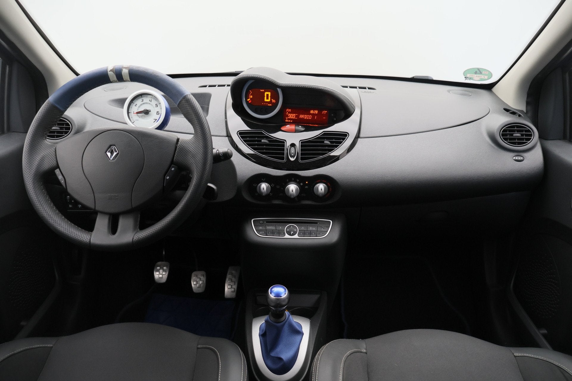 Renault Twingo 1.2 TCE Gordini GT 100pk Cruise, Sportstoelen, Voorwielaandrijving, Euro 5, Gebruikt, Zwart