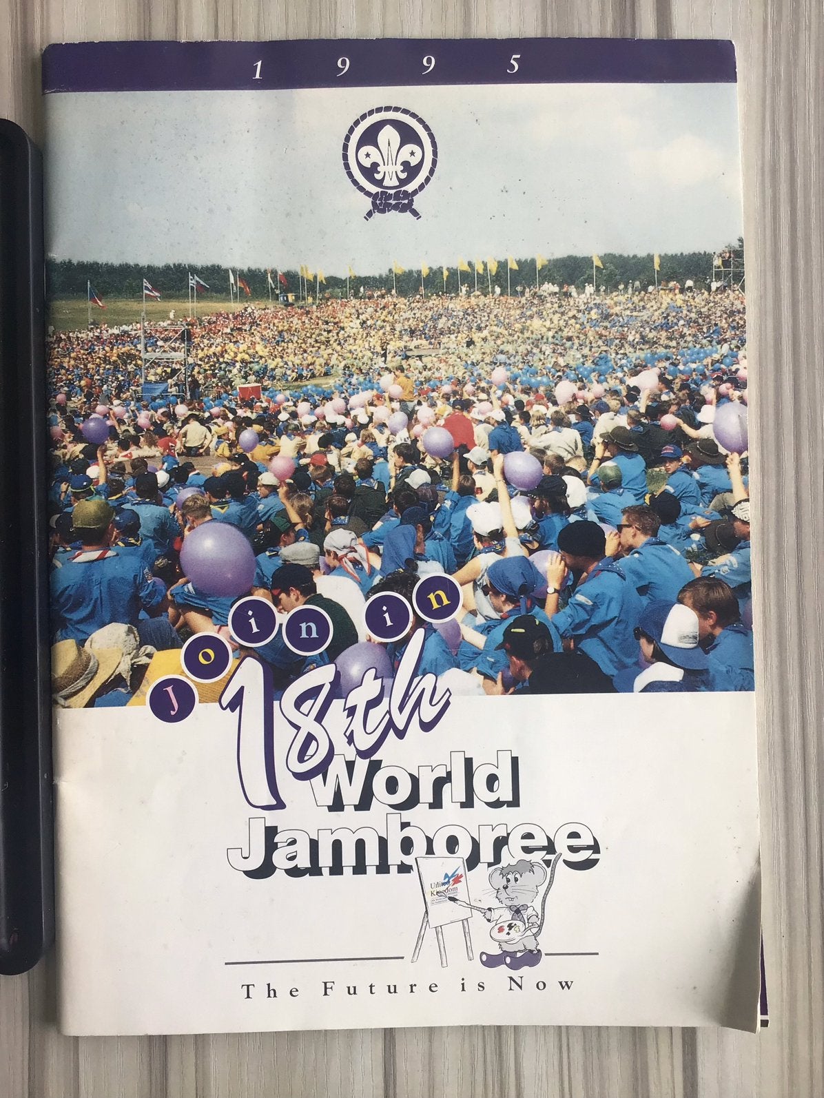 18e Wereldjamboree boek scouting, Verzamelen, Scouting, Ophalen of Verzenden, Zo goed als nieuw, Boek of Tijdschrift
