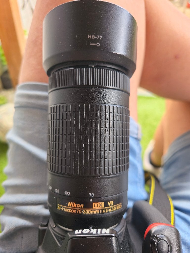 Af-p nikkor 70-300mm 4.6 - 6.3g ed DX VR, Nikon, Zo goed als nieuw, Nikon F-mount, Handmatige focus