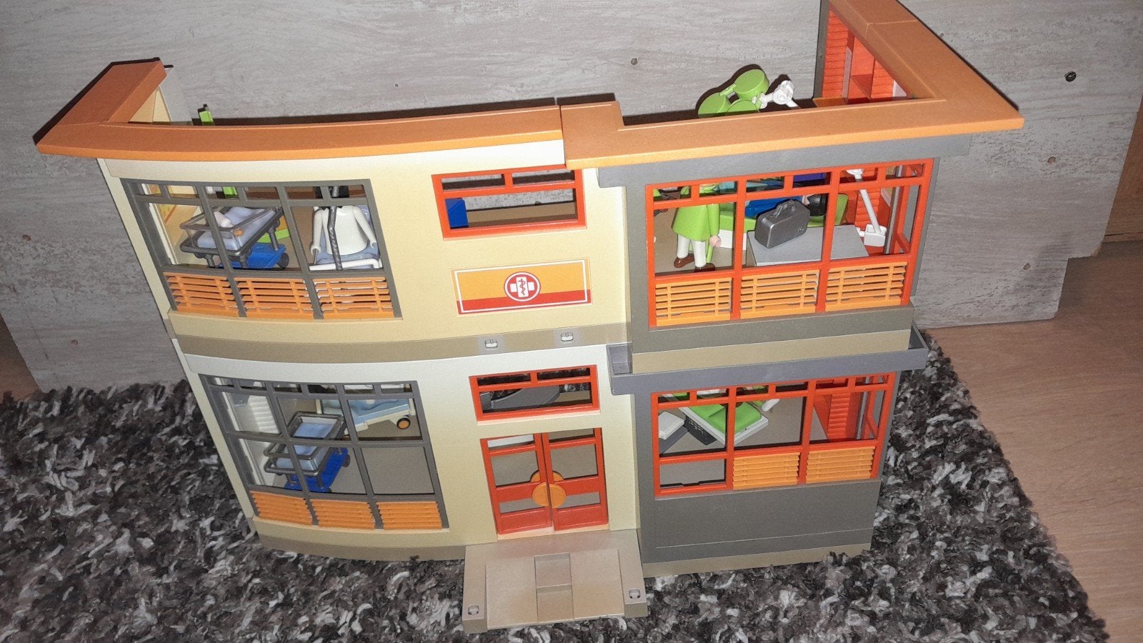Playmobil Ziekenhuis met Ambulance en Figuren, Ophalen of Verzenden, Gebruikt