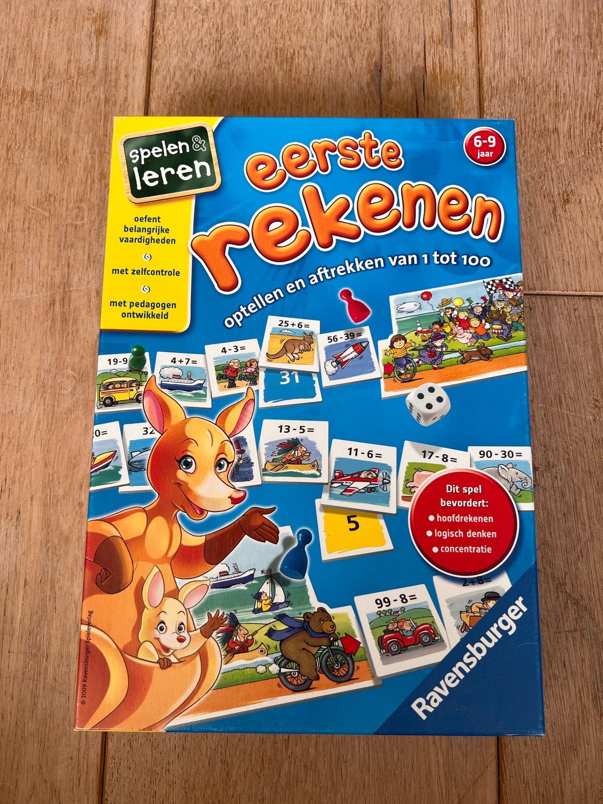 Ravensburger Eerste Rekenen: Optellen en Aftrekken 6-9 jaar, Een of twee spelers, Ophalen of Verzenden, Zo goed als nieuw